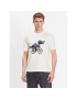 Lacoste Тишърт TH8462 Екрю Regular Fit - Pepit.bg