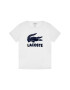 Lacoste Тишърт TJ1343 Бял Regular Fit - Pepit.bg