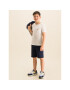 Lacoste Тишърт TJ1442 Бял Regular Fit - Pepit.bg