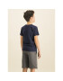 Lacoste Тишърт TJ1442 Тъмносин Regular Fit - Pepit.bg