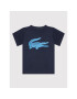 Lacoste Тишърт TJ2910 Тъмносин Regular Fit - Pepit.bg