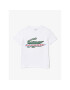 Lacoste Тишърт TJ5335 Бял Regular Fit - Pepit.bg