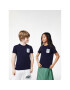 Lacoste Тишърт TJ7485 Тъмносин Regular Fit - Pepit.bg