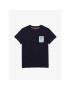 Lacoste Тишърт TJ7485 Тъмносин Regular Fit - Pepit.bg