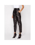 LaMarque Кожени панталони 6320 Черен Regular Fit - Pepit.bg