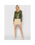 LaMarque Кожено яке Donna 21 Зелен Tailored Fit - Pepit.bg