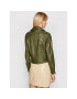 LaMarque Кожено яке Donna 21 Зелен Tailored Fit - Pepit.bg