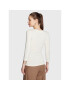 Lauren Ralph Lauren Блуза 200824366 Бял Slim Fit - Pepit.bg