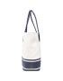 Lauren Ralph Lauren Дамска чанта Hutton 35 Tote Large Natural 431832617001 Бял - Pepit.bg