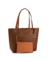 Lauren Ralph Lauren Дамска чанта Rvrsble Tote 431795329002 Оранжев - Pepit.bg