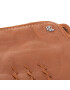 Lauren Ralph Lauren Дамски ръкавици Lth Cashmr Lnd Glove 454822999003 Кафяв - Pepit.bg