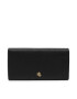 Lauren Ralph Lauren Голям дамски портфейл Slim Wallet Wlt Med 432802917009 Черен - Pepit.bg