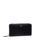 Lauren Ralph Lauren Голям дамски портфейл Zip Cont Wlt 432824896001 Черен - Pepit.bg