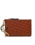 Lauren Ralph Lauren Калъф за кредитни карти Zip Card Cas 432883643007 Кафяв - Pepit.bg