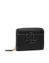 Lauren Ralph Lauren Малък дамски портфейл Logo Zip Wlt 432836654001 Черен - Pepit.bg