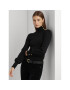 Lauren Ralph Lauren Поло 200882214001 Черен Slim Fit - Pepit.bg