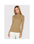 Lauren Ralph Lauren Поло Turtle Neck 200643398041 Кафяв Slim Fit - Pepit.bg