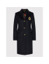 Lauren Ralph Lauren Вълнено палто Sb Crest Patrch Wl Ct 297853841001 Тъмносин Regular Fit - Pepit.bg