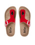 Lee Cooper Джапанки LCW-22-35-1171L Червен - Pepit.bg
