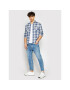 Lee Риза Clean Western L644KJ35 Син Slim Fit - Pepit.bg