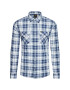 Lee Риза Clean Western L644KJ35 Син Slim Fit - Pepit.bg