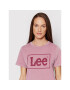 Lee Тишърт Graphic L44PUZUJ Виолетов Regular Fit - Pepit.bg