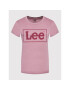 Lee Тишърт Graphic L44PUZUJ Виолетов Regular Fit - Pepit.bg