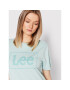 Lee Тишърт Graphic L44PUZUL Зелен Regular Fit - Pepit.bg