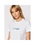 Lee Тишърт Logo L44NEPLJ Бял Slim Fit - Pepit.bg