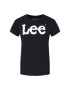 Lee Тишърт Logo Tee L42UER01 Черен Regular Fit - Pepit.bg