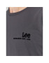 Lee Тишърт Small Logo L68WFEON 112321824 Сив Regular Fit - Pepit.bg