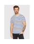 Lee Тишърт Stripe L63UPYUF Бял Regular Fit - Pepit.bg