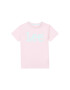 Lee Тишърт Wobbly Graphic LEG5029 Розов Regular Fit - Pepit.bg