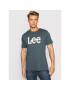 Lee Тишърт Wobbly Logo L65QAITG Сив Regular Fit - Pepit.bg