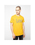 Lee Тишърт Wobbly Logo Tee L65QFENF Жълт Regular Fit - Pepit.bg