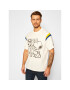 Levi's® Тишърт PEANUTS® Football Tee Gooaal Snoopy Marshmallow 23895-0003 Бял Regular Fit - Pepit.bg