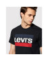 Levi's® Тишърт Sportswear Graphic Tee 39636-0050 Черен Regular Fit - Pepit.bg