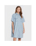 Levi's® Дънкова рокля Elowen Western A3344-0001 Син Oversize - Pepit.bg