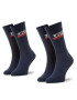 Levi's® Комплект 2 чифта дълги чорапи мъжки 902012-001 Тъмносин - Pepit.bg