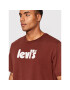 Levi's® Тишърт Poster Logo 16143-0143 Бордо Relaxed Fit - Pepit.bg