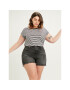 Levi's® Тишърт The Perfect Tee 734780005 Черен Regular Fit - Pepit.bg