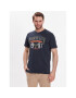 Lindbergh Тишърт 30-420142 Тъмносин Relaxed Fit - Pepit.bg