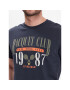 Lindbergh Тишърт 30-420142 Тъмносин Relaxed Fit - Pepit.bg
