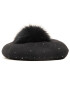 Liu Jo Барета Basco Con Pompon E 2F0038 M0300 Черен - Pepit.bg