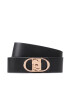 Liu Jo Дамски колан Ecs Belt 3.5cm AA3251 E0061 Черен - Pepit.bg