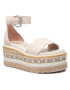 Liu Jo Еспадрили Sandal Flat Form SA2183 P0102 Бежов - Pepit.bg