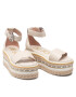 Liu Jo Еспадрили Sandal Flat Form SA2183 P0102 Бежов - Pepit.bg