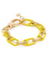 Liu Jo Гривна Bracciale BJXLJ357 Жълт - Pepit.bg