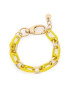 Liu Jo Гривна Bracciale BJXLJ357 Жълт - Pepit.bg