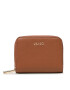 Liu Jo Малък дамски портфейл Ecs S Double Zip AA3267 E0086 Кафяв - Pepit.bg